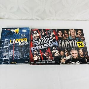 WWE: Wrestlings Greatest Factions, Satans‎ Prison & Ladder Match DVD Lot